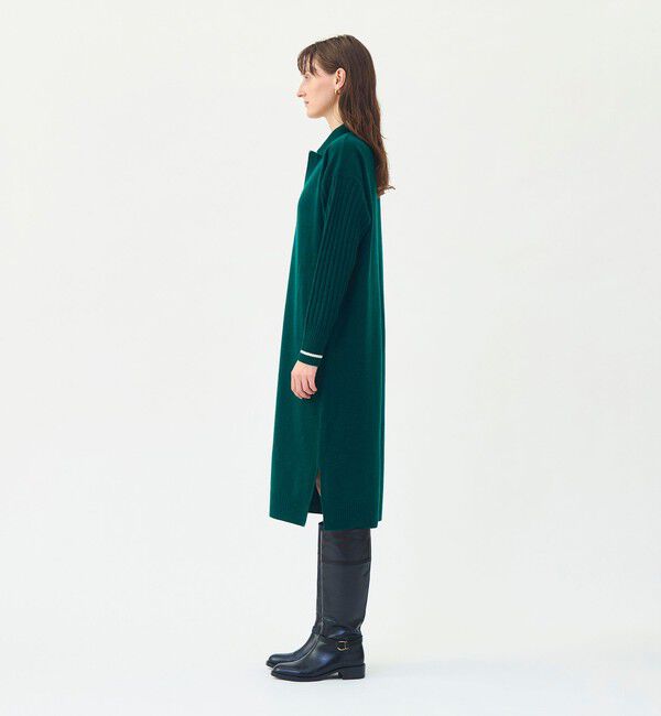 MACPHEE「【WEB限定】NZ LAMBS スキッパーワンピース」|ワンピース|