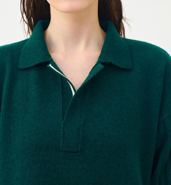 MACPHEE「【WEB限定】NZ LAMBS スキッパーワンピース」|ワンピース|