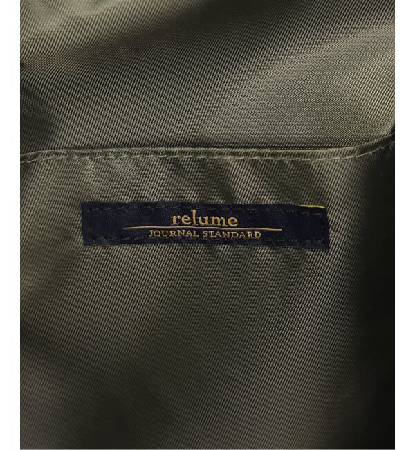 JOURNAL STANDARD relume「《WEB限定追加予約》RELUME ダブルポケットリュック」|リュック|
