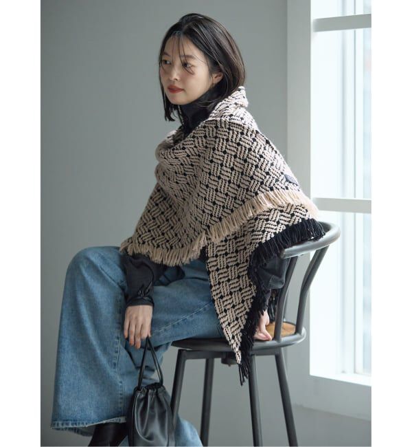 journal standard L'essage「《予約》JOHN BRANIGAN/ ジョンブラニガン Triangle Stole ストール」|ストール|