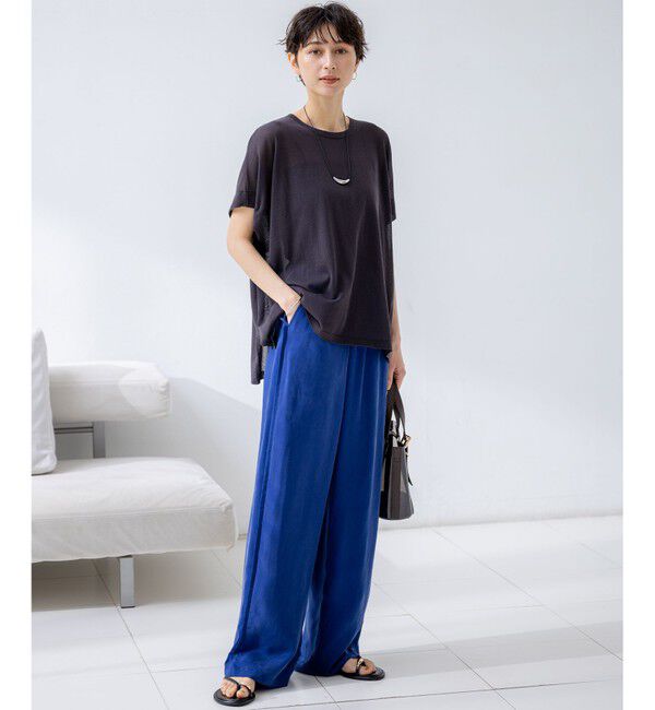23区「【見上愛さん着用/洗える】ベアトップ パッド付き キャミソール」|キャミソール|