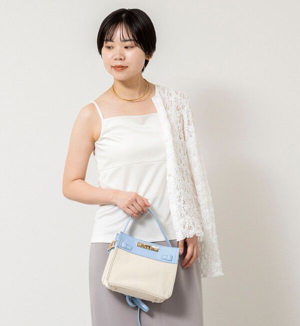 NOLLEY'S sophi「ウォッシャブルアジャスター付サテンスムースキャミ」|キャミソール|