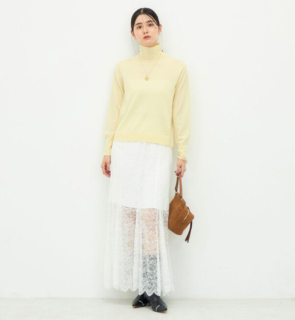 NOLLEY'S sophi「【BECシリーズ】【新色追加】《抗ピリング/手洗い可能》ウール100 18Ｇハイネックプルオーバー」|ニット・セーター|