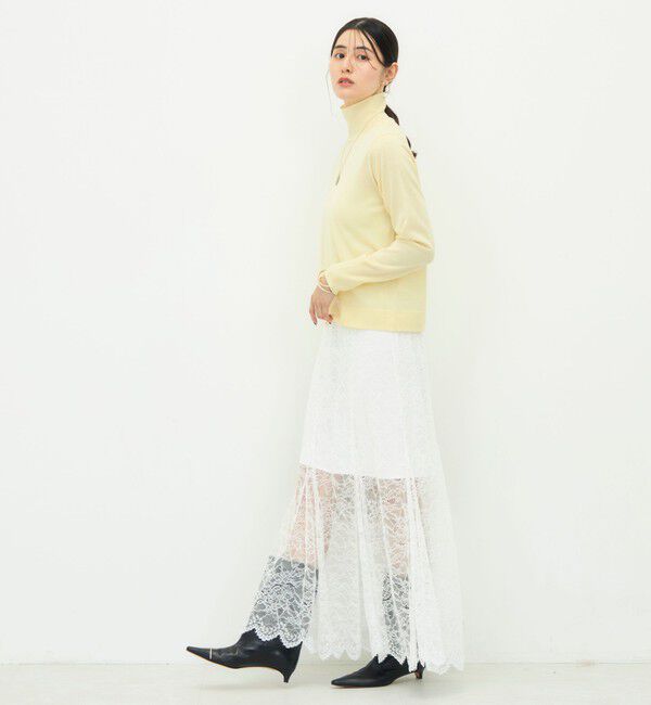 NOLLEY'S sophi「【BECシリーズ】【新色追加】《抗ピリング/手洗い可能》ウール100 18Ｇハイネックプルオーバー」|ニット・セーター|