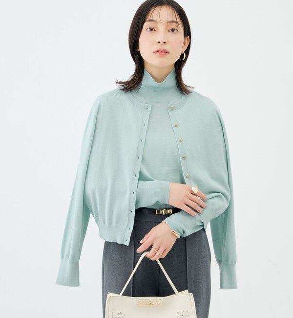 NOLLEY'S sophi「【BECシリーズ】【新色追加】《抗ピリング/手洗い可能》ウール100 18Ｇハイネックプルオーバー」|ニット・セーター|