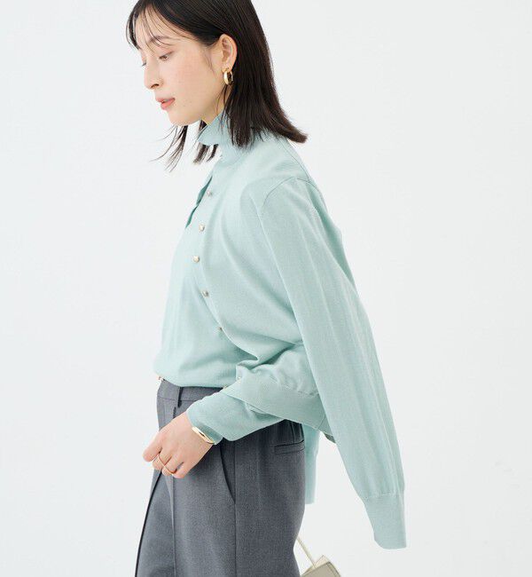 NOLLEY'S sophi「【BECシリーズ】【新色追加】《抗ピリング/手洗い可能》ウール100 18Ｇハイネックプルオーバー」|ニット・セーター|