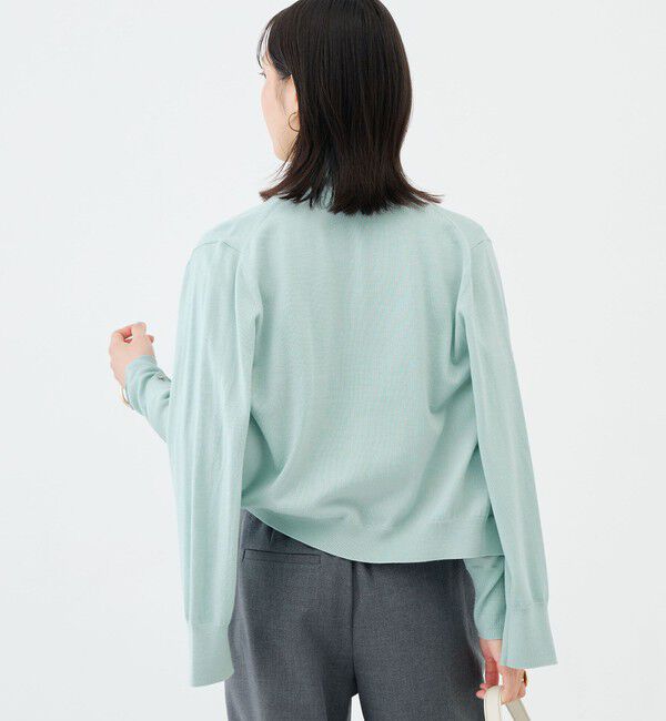 NOLLEY'S sophi「【BECシリーズ】【新色追加】《抗ピリング/手洗い可能》ウール100 18Ｇハイネックプルオーバー」|ニット・セーター|