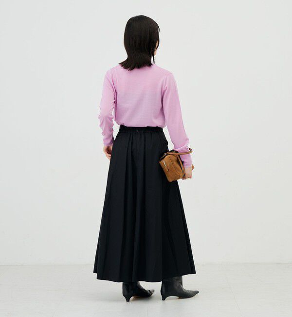 NOLLEY'S sophi「【BECシリーズ】【新色追加】《抗ピリング/手洗い可能》ウール100 18Ｇハイネックプルオーバー」|ニット・セーター|