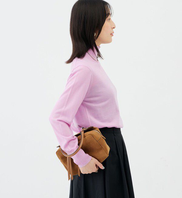 NOLLEY'S sophi「【BECシリーズ】【新色追加】《抗ピリング/手洗い可能》ウール100 18Ｇハイネックプルオーバー」|ニット・セーター|