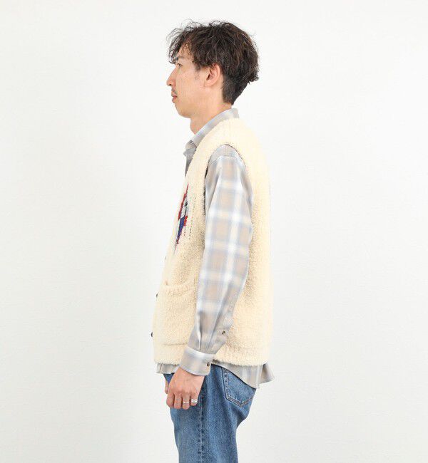 NOLLEY'S goodman「【COOHEM/コーヘン】WOOL CHIMAYO JAQUARD VEST 26AW」|ニット・セーター|