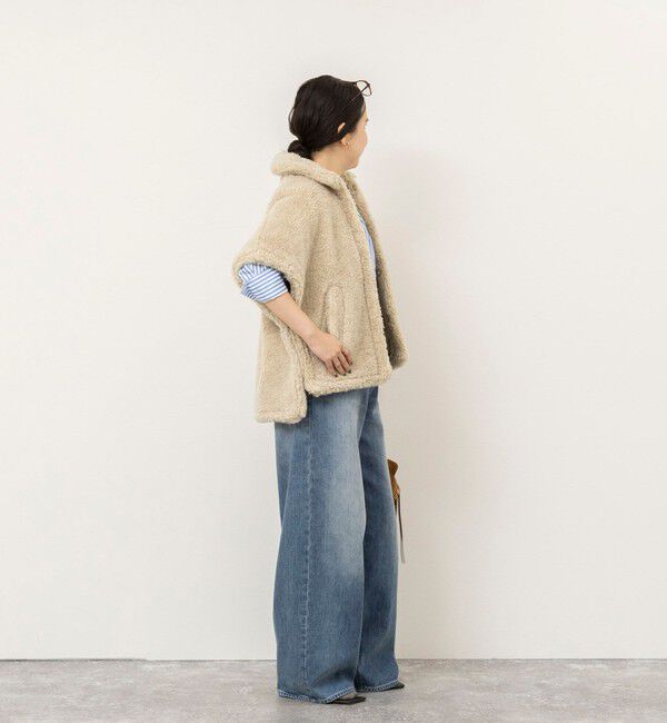 NOLLEY'S sophi「【TICCA/ティッカ】WOOLファーポンチョ」|ポンチョ・ケープ|