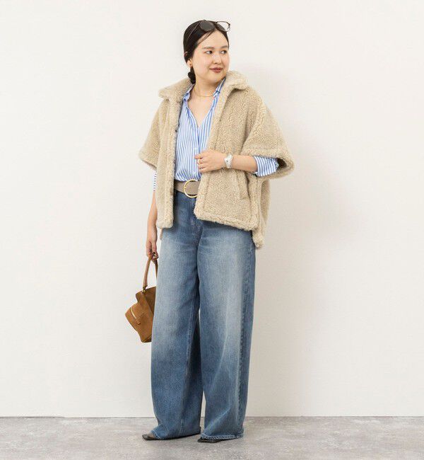 NOLLEY'S sophi「【TICCA/ティッカ】WOOLファーポンチョ」|ポンチョ・ケープ|