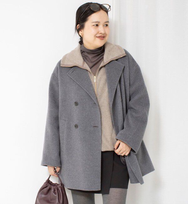 NOLLEY'S sophi「【サマになる】ウォッシャブルOTONAフリースハーフZIP プルオーバー」|Tシャツ・カットソー|