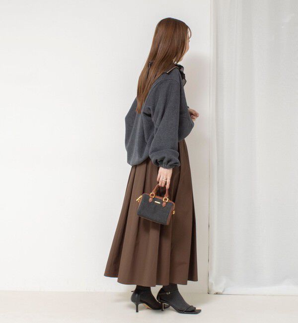NOLLEY'S sophi「【サマになる】ウォッシャブルOTONAフリースハーフZIP プルオーバー」|Tシャツ・カットソー|