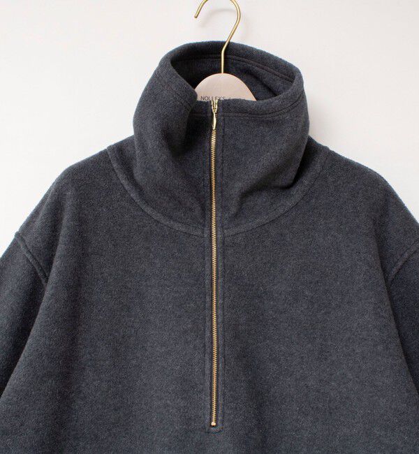 NOLLEY'S sophi「【サマになる】ウォッシャブルOTONAフリースハーフZIP プルオーバー」|Tシャツ・カットソー|