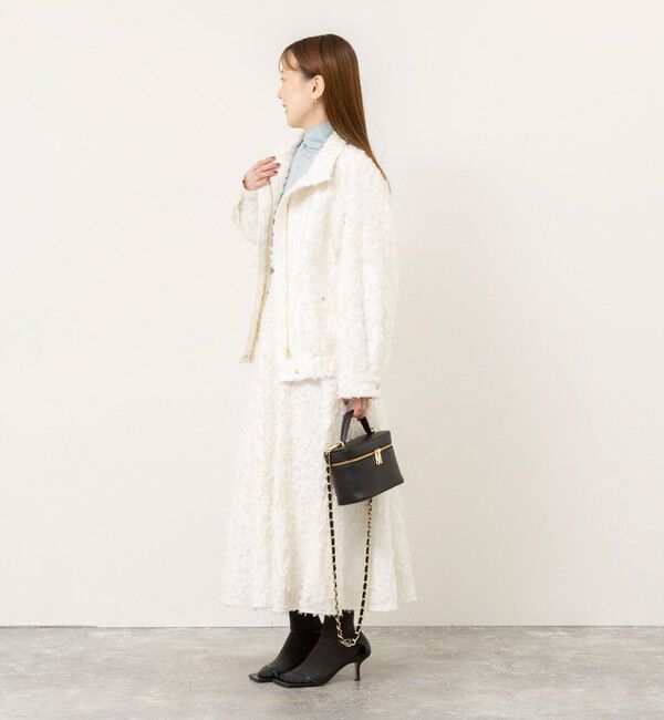 NOLLEY'S sophi「【WEB＆一部店舗限定アイテム】ウォッシャブルカットジャガードブルゾン」|ブルゾン・スタジャン|