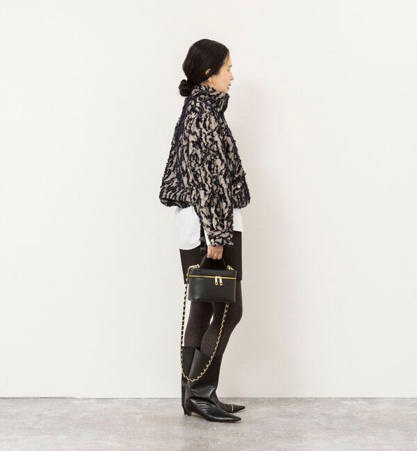 NOLLEY'S sophi「【WEB＆一部店舗限定アイテム】ウォッシャブルカットジャガードブルゾン」|ブルゾン・スタジャン|