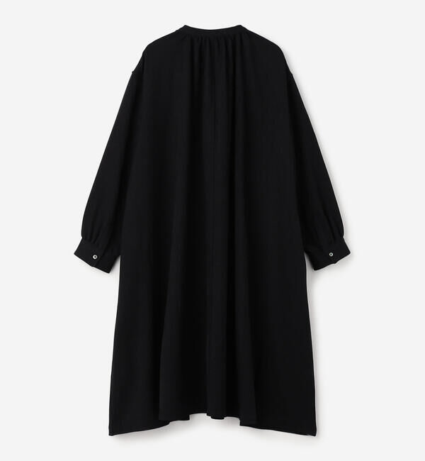 DANTON「DANTON | ウールライクツイル ギャザーワンピース WOMEN」|ワンピース|