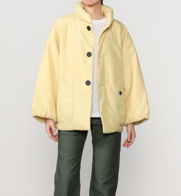 ORCIVAL「ORCIVAL | ポリタフタ スタンドカラー中綿ジャケット WOMEN」|ブルゾン・スタジャン|YELLOW