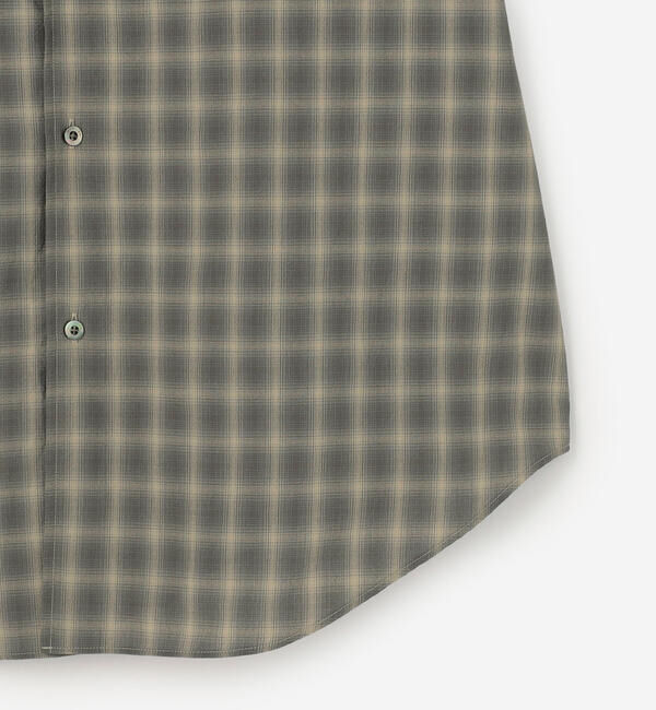 GYMPHLEX「Gymphlex | レギュラーカラー 長袖シャツ CHECK MEN」|シャツ・ブラウス|