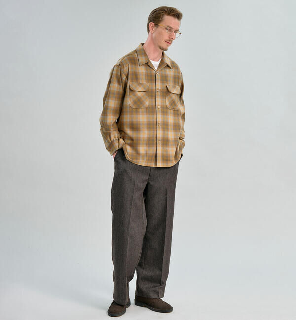  「PENDLETON | オープンカラー ネルシャツ MEN」|シャツ・ブラウス|