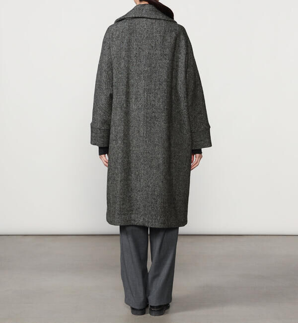  「TICCA | 〈別注〉ウールヘリンボーン テントコート WOMEN」|ダッフルコート|