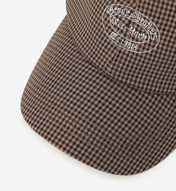  「Brooks Brothers | ＜別注＞ ベースボールキャップ CHECK UNISEX」|キャップ・キャスケット|