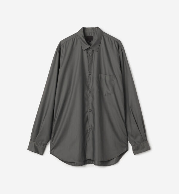 Morris & Sons「MORRIS & SONS | レギュラカラー 長袖シャツ MEN」|シャツ・ブラウス|DKGREY