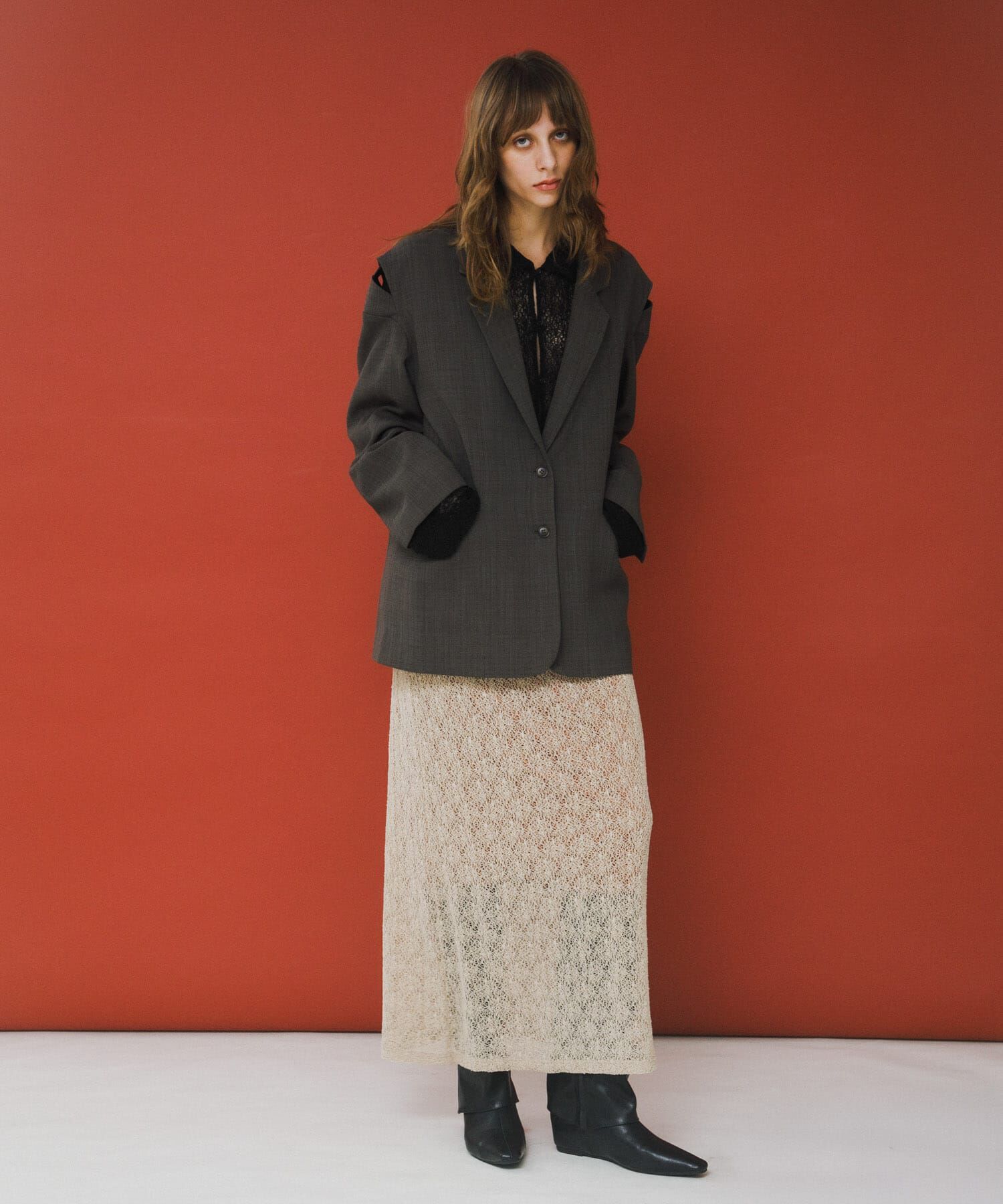 LAATO「melon lace skirt」|スカート|