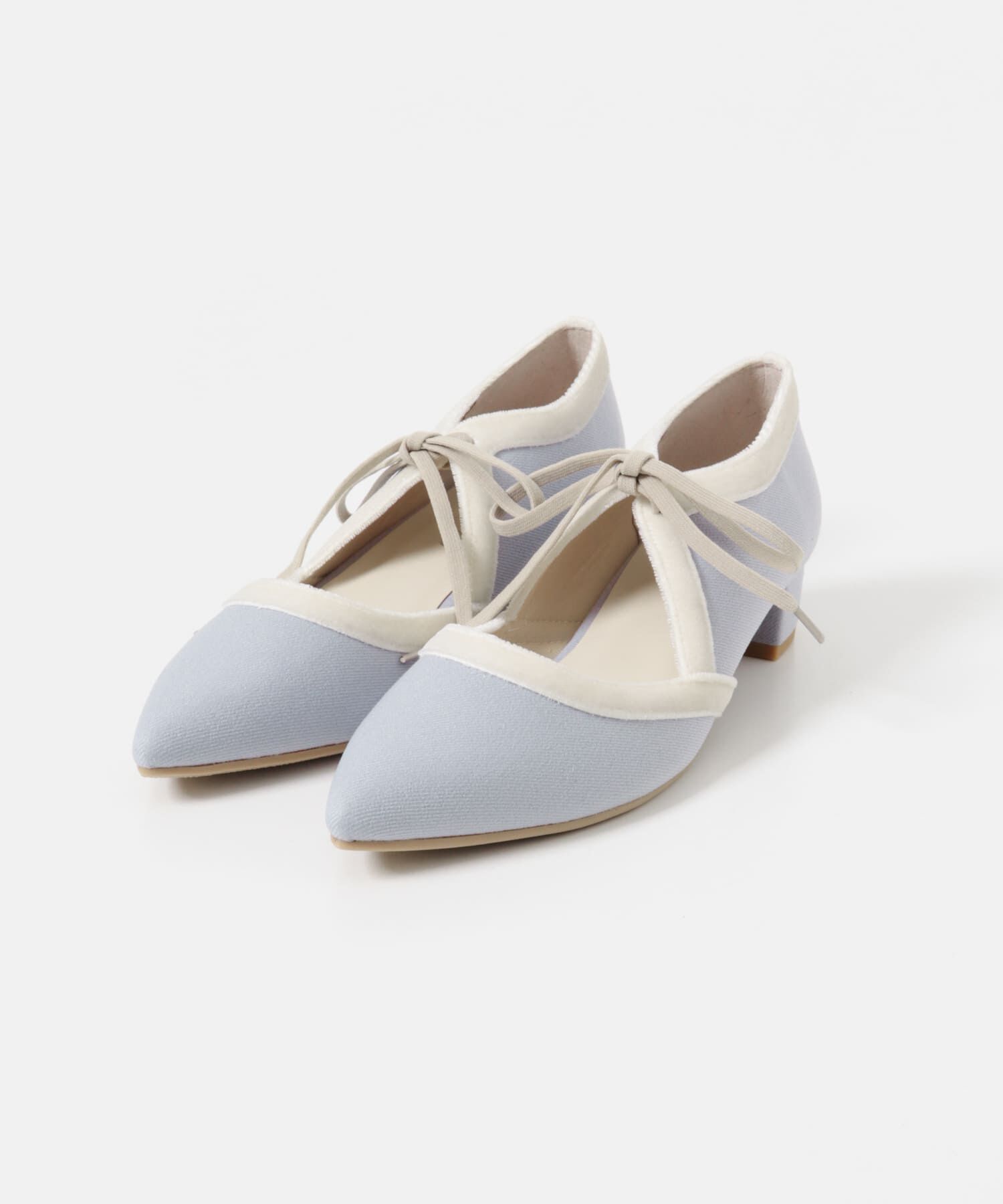 RODE SKO「『MADE IN JAPAN』 3センチヒールリボンパンプス」|パンプス|
