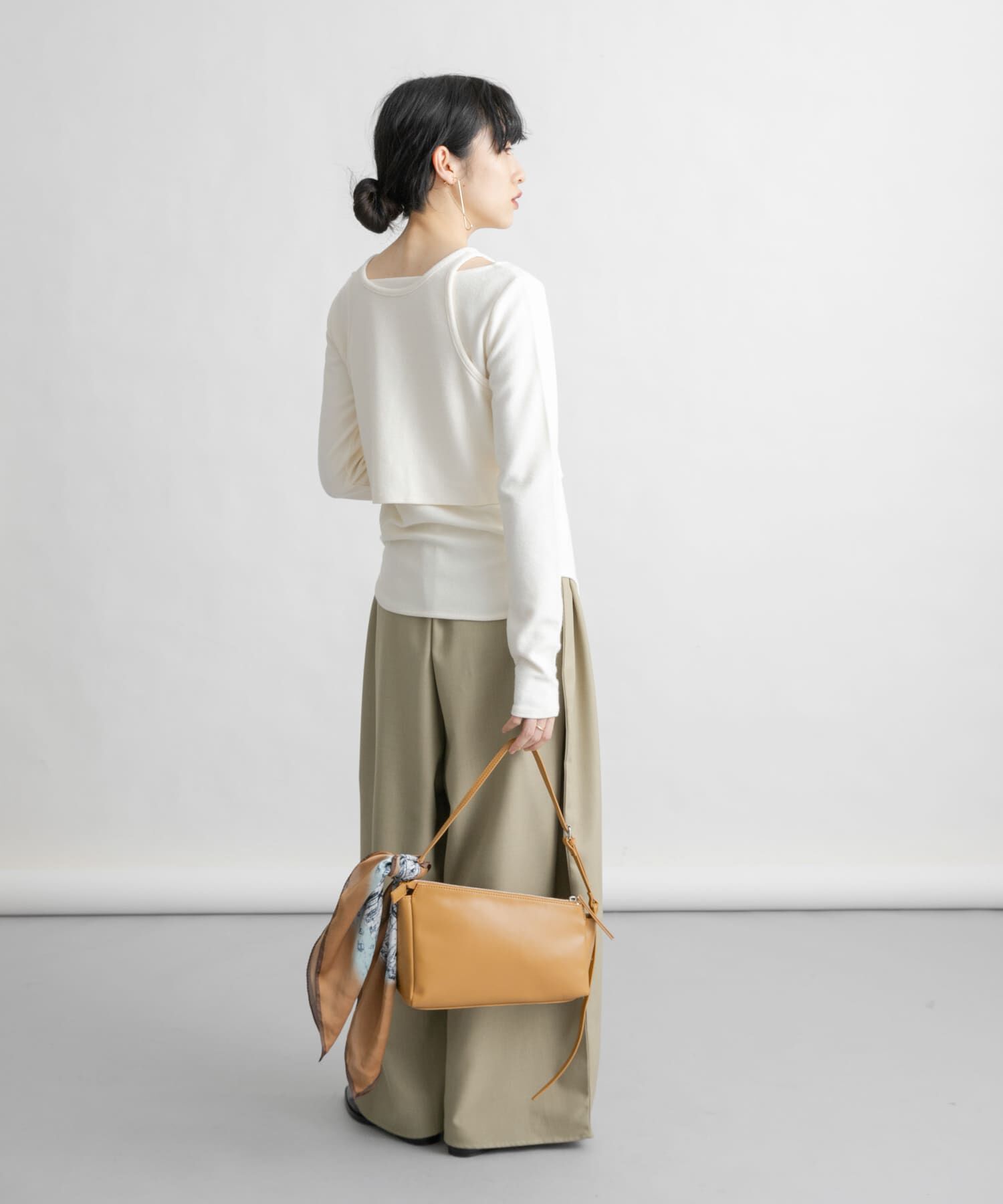  「アシンメトリースリムショルダーBAG」|ショルダー・メッセンジャー|