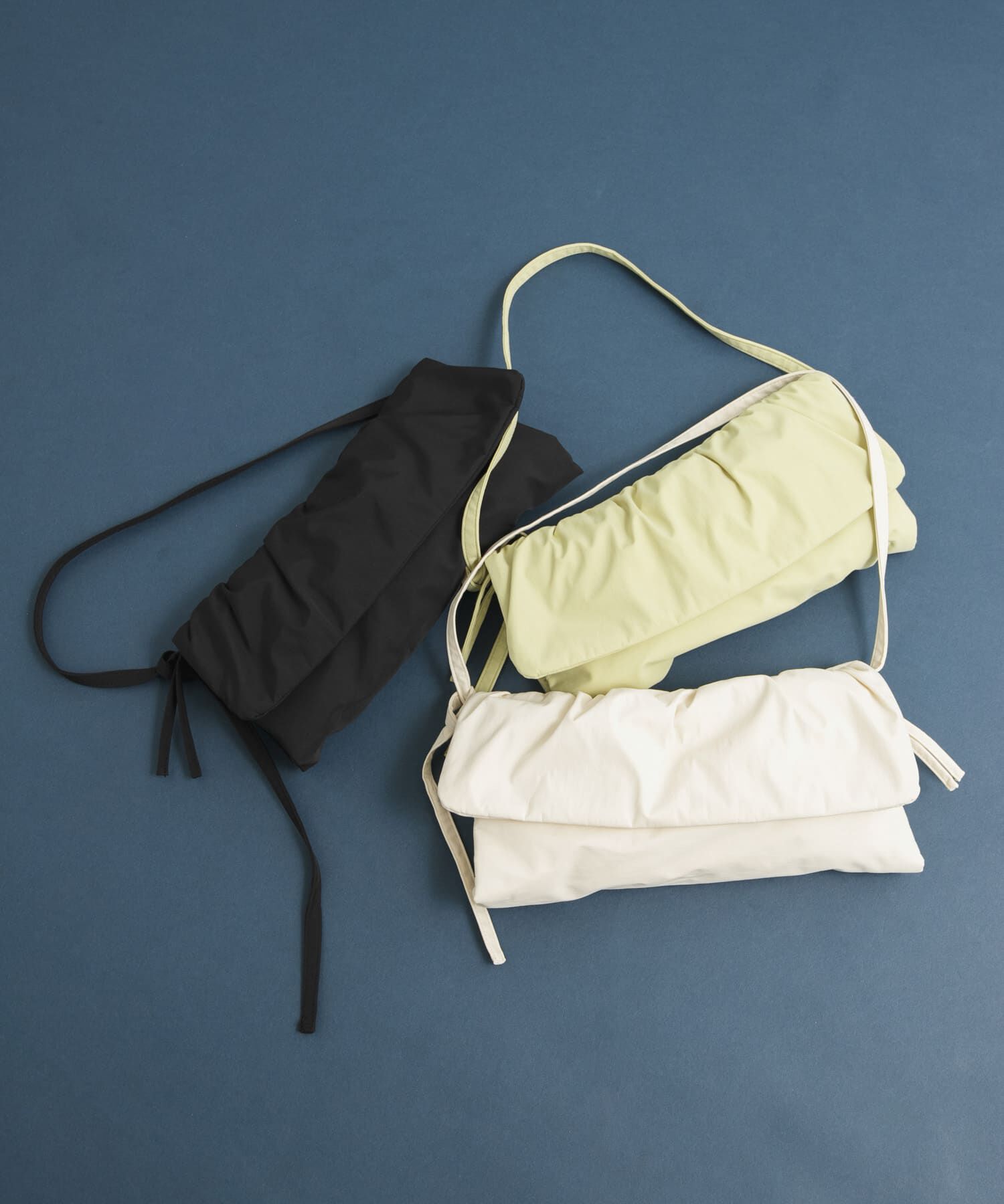  「ナイロンギャザーフラップBAG」|ショルダー・メッセンジャー|