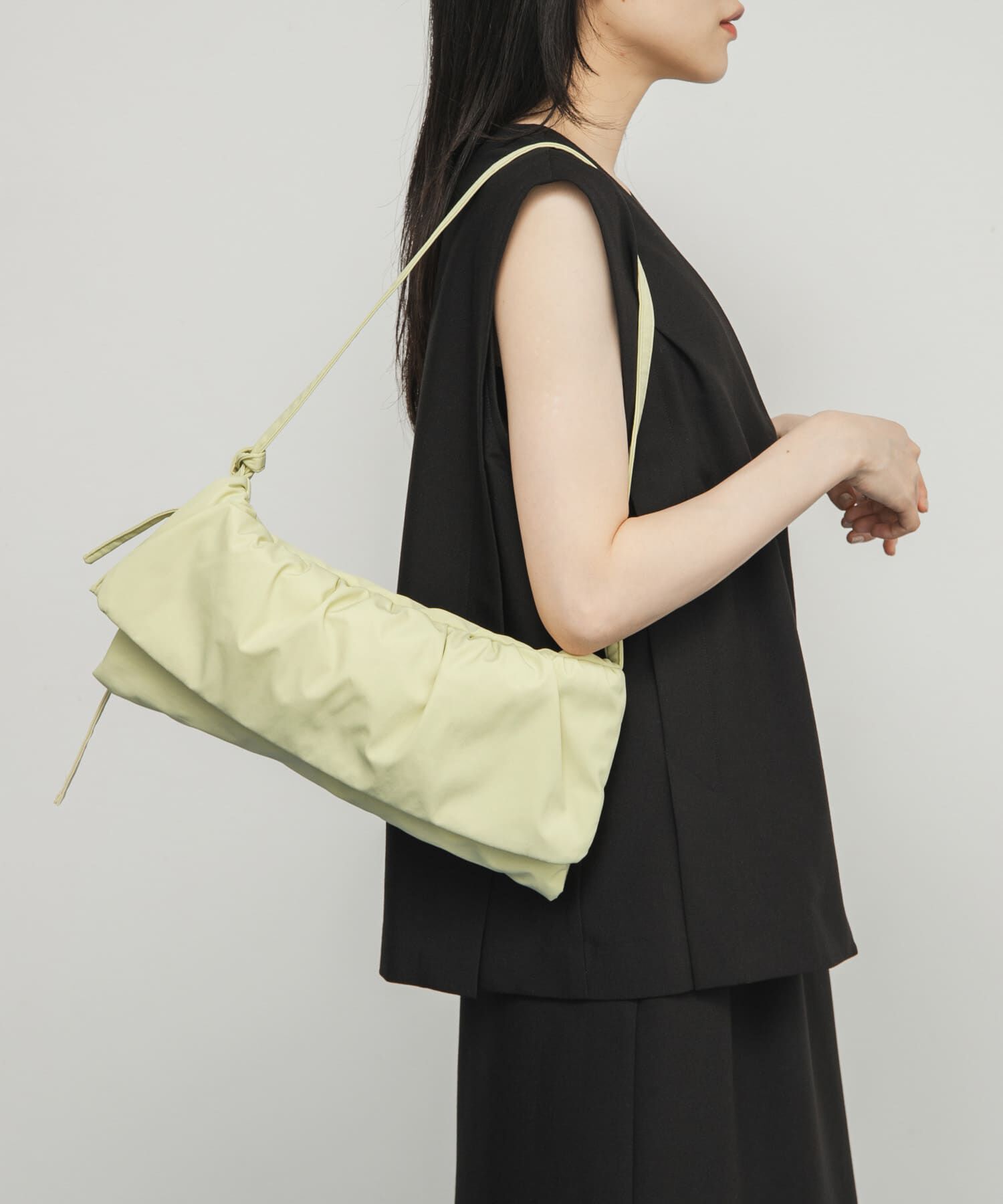  「ナイロンギャザーフラップBAG」|ショルダー・メッセンジャー|