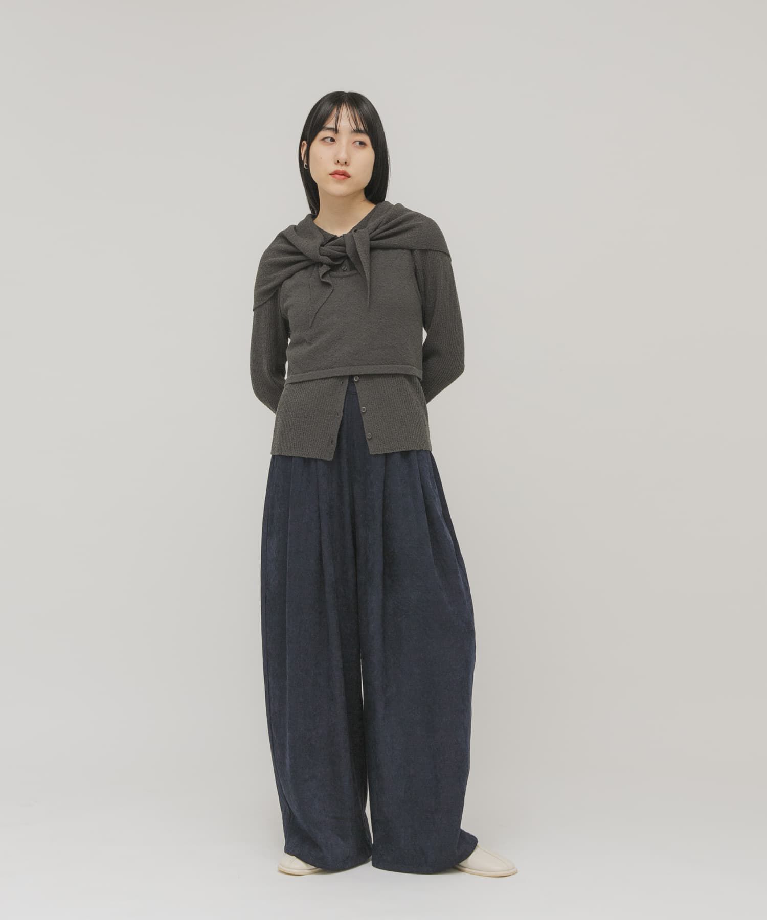  「ピーチスキンWIDEパンツ」|その他|