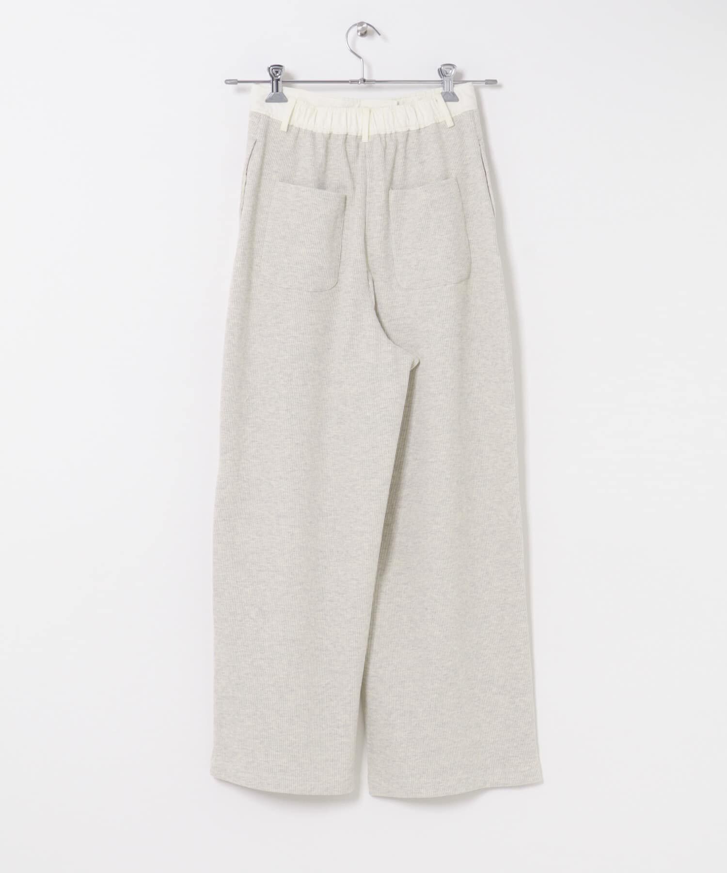  「ボタンフライワッフルパンツ」|その他|
