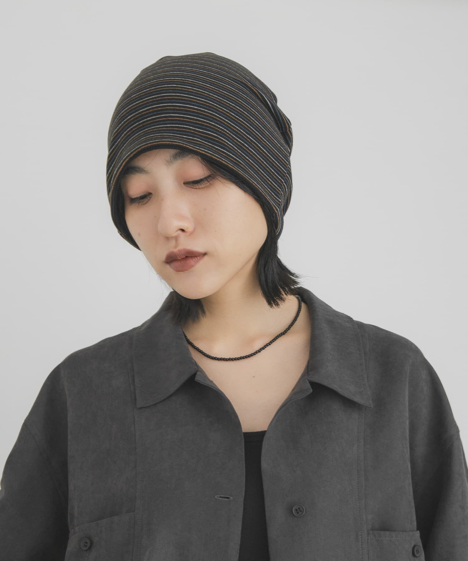  「リバーシブルビーニー」|ニット帽|