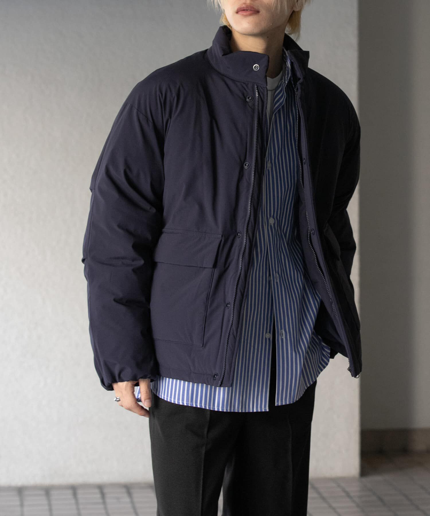 SENSE OF PLACE by URBAN RESEARCH「バルーンパデッドブルゾン」|その他|ネイビー
