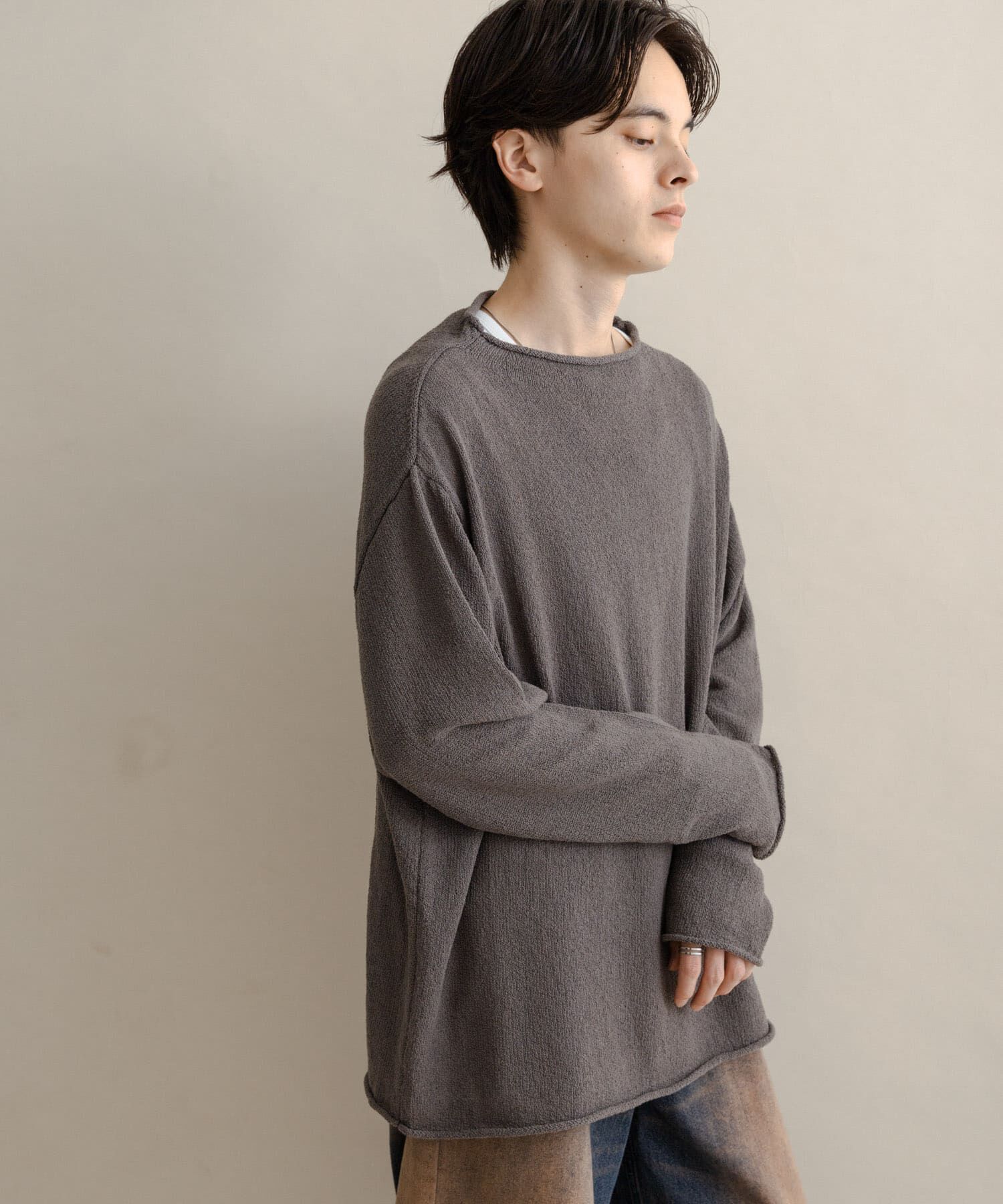 SENSE OF PLACE by URBAN RESEARCH「コットンタッチロールネックニット」|ニット・セーター|