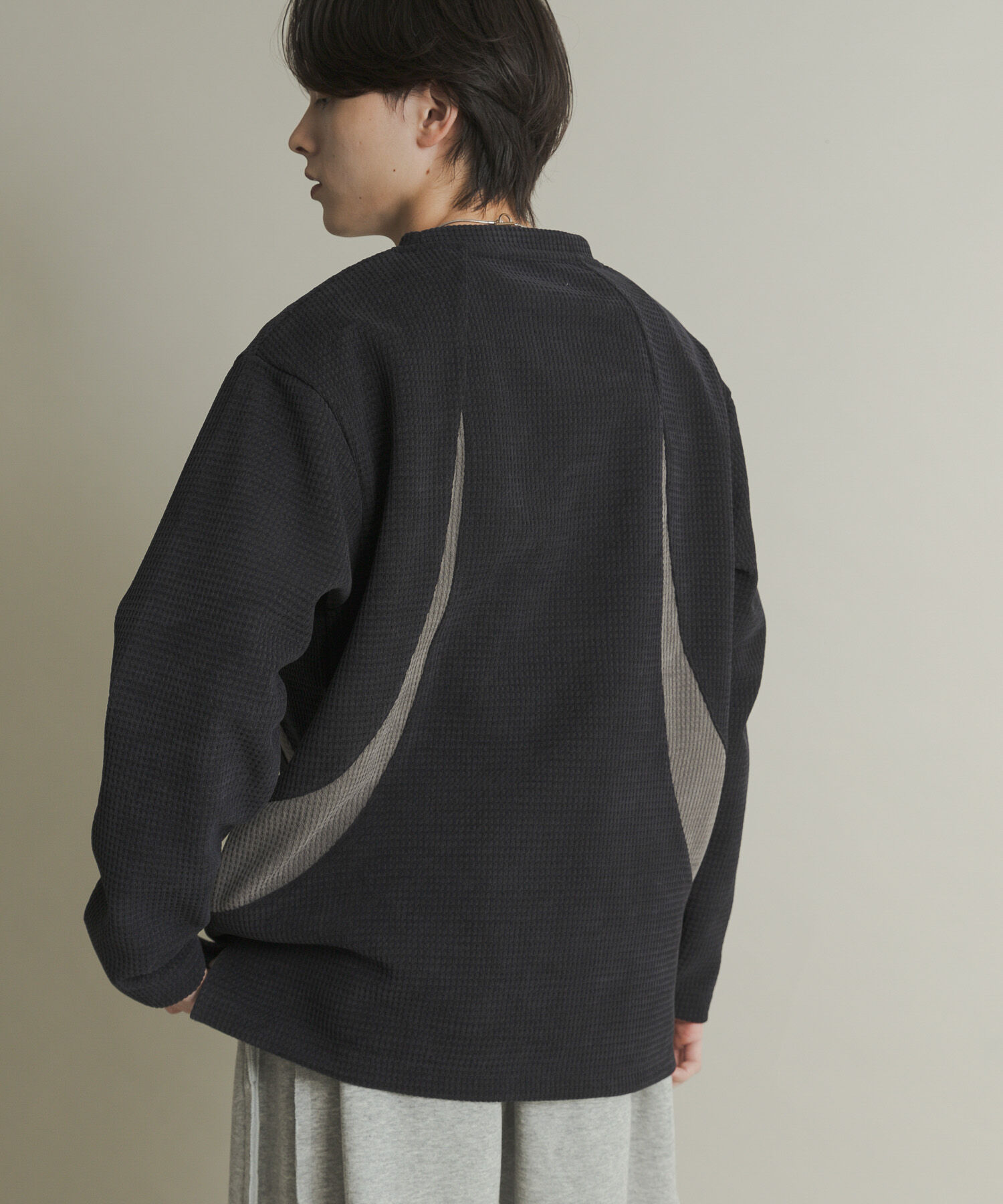 SENSE OF PLACE by URBAN RESEARCH「ヘビーサーマルパターンロングTシャツ」|Tシャツ・カットソー|