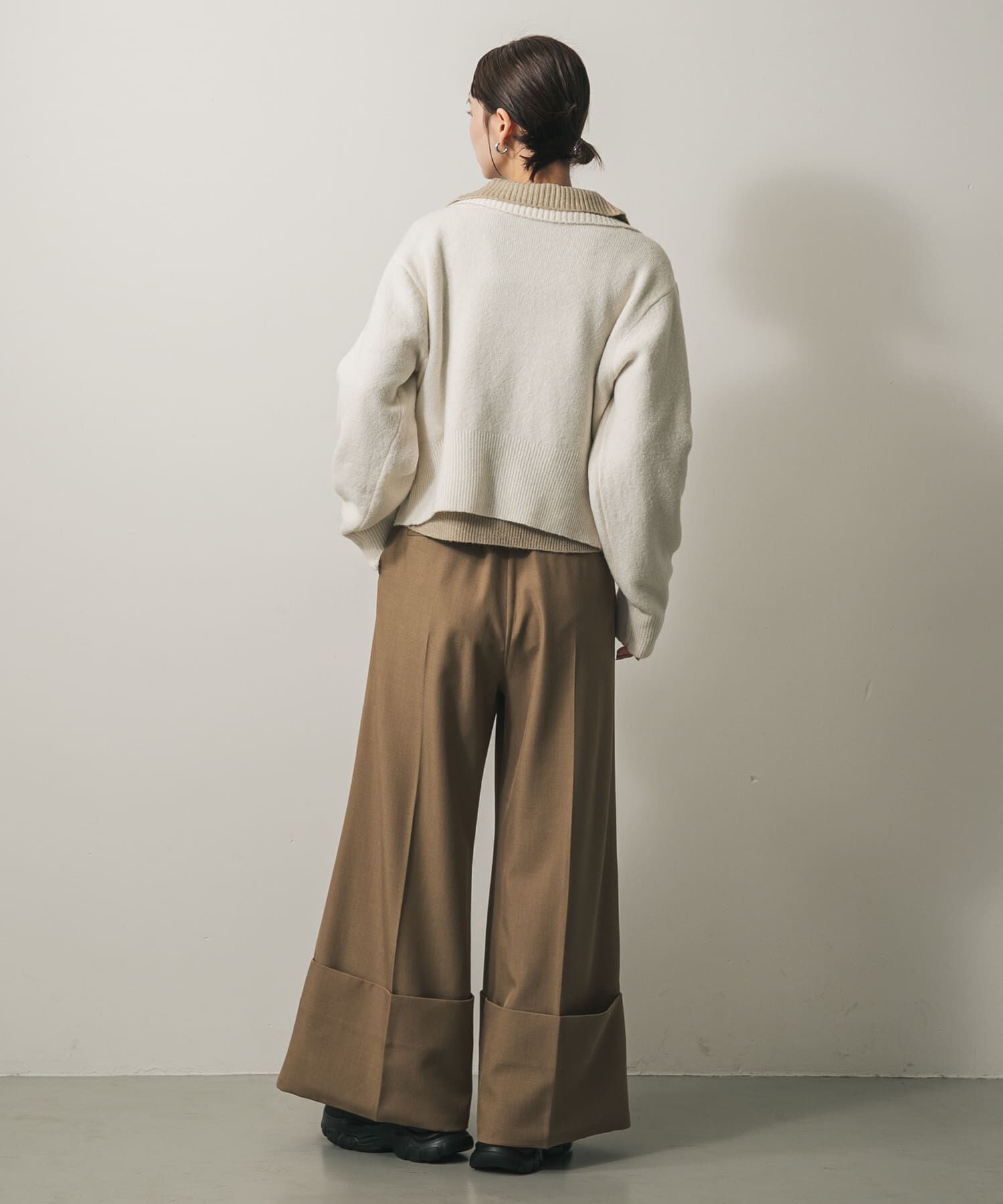 SENSE OF PLACE by URBAN RESEARCH「ワイドターンバックパンツ」|その他|