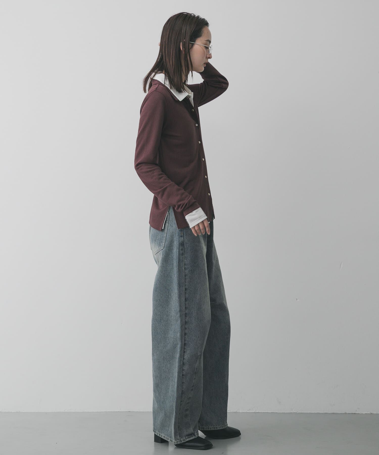 SENSE OF PLACE by URBAN RESEARCH「フロントドットカットシャツ」|シャツ・ブラウス|