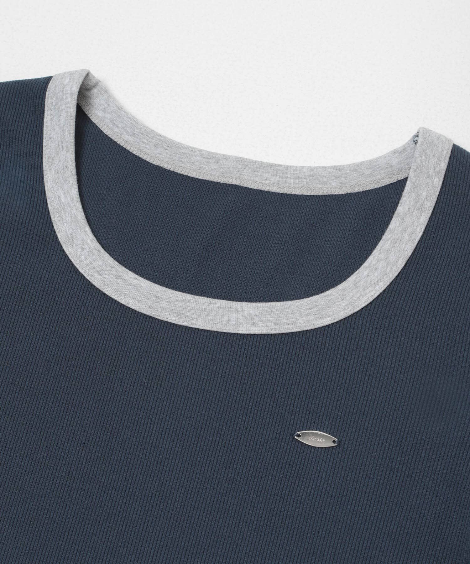 SENSE OF PLACE by URBAN RESEARCH「ラウンドネックリブTシャツ」|Tシャツ・カットソー|