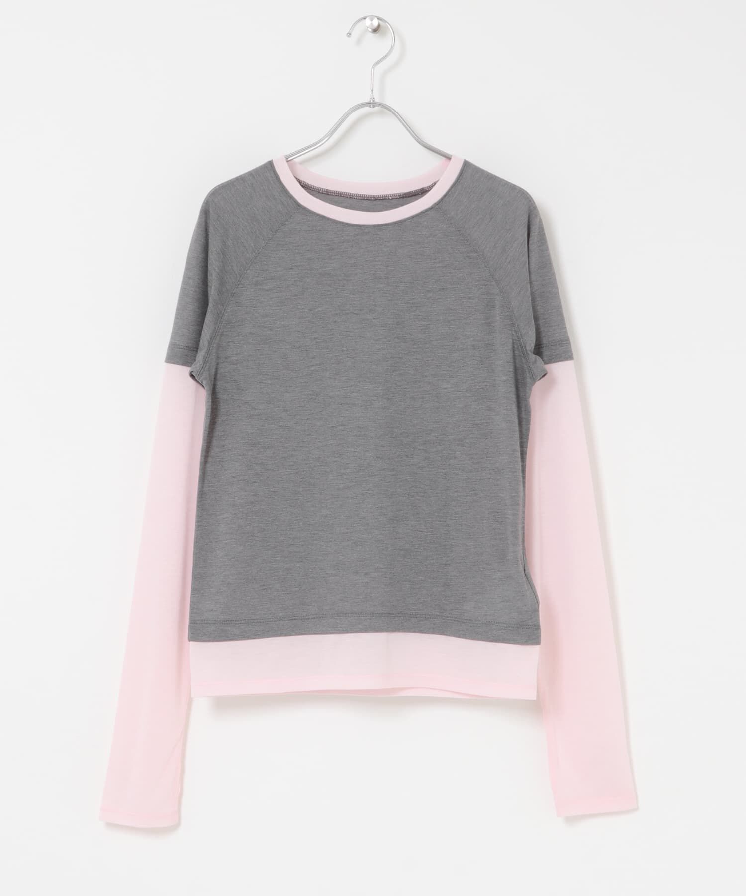 SENSE OF PLACE by URBAN RESEARCH「ハイショクレイヤードコンパクトトップ」|Tシャツ・カットソー|