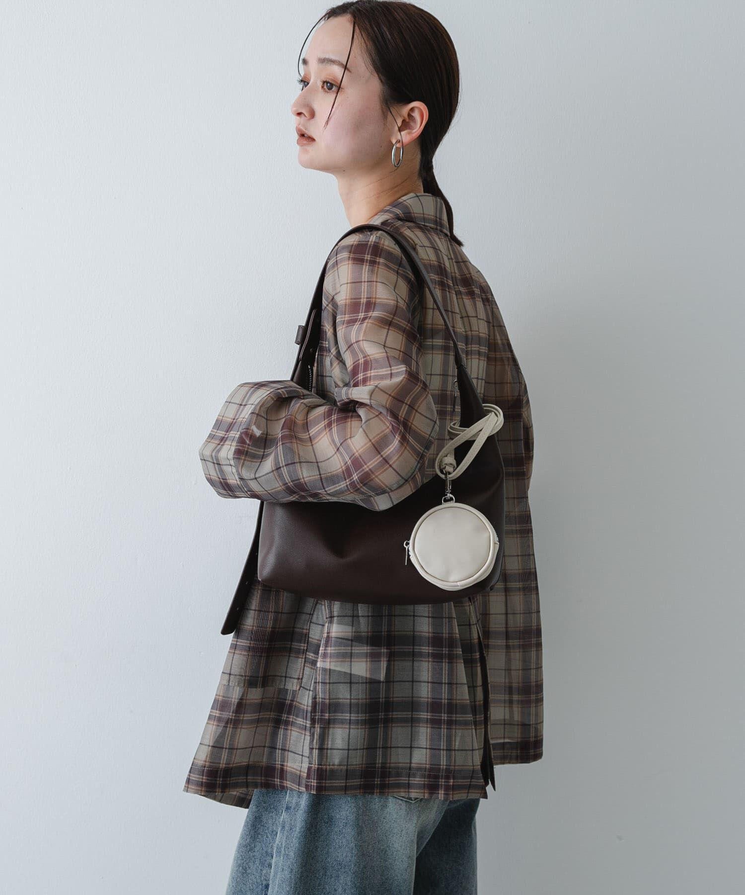 SENSE OF PLACE by URBAN RESEARCH「ラウンドポーチツキバッグ」|ハンドバッグ|