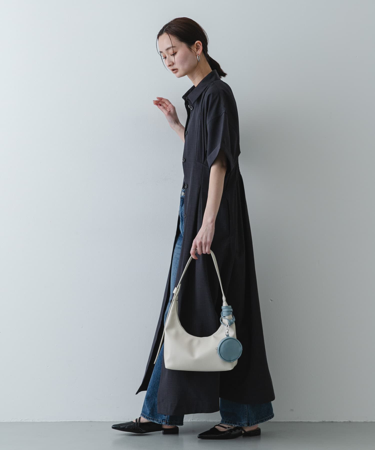 SENSE OF PLACE by URBAN RESEARCH「ラウンドポーチツキバッグ」|ハンドバッグ|