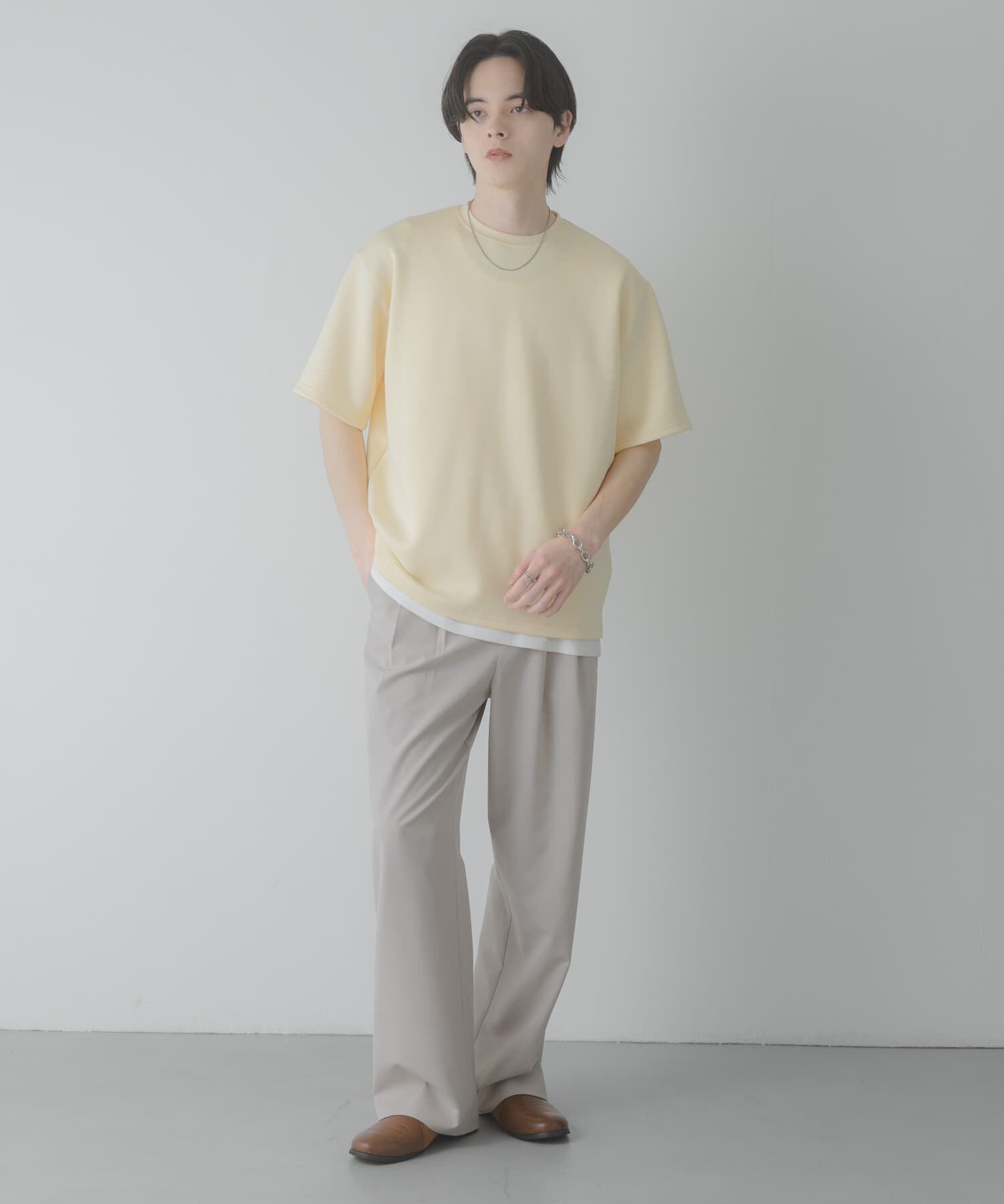 SENSE OF PLACE by URBAN RESEARCH「『一部WEB限定ｶﾗｰ』『接触冷感/速乾』ﾀﾞﾝﾎﾞｰﾙﾎﾟﾝﾁｼｮｰﾄ」|Tシャツ・カットソー|