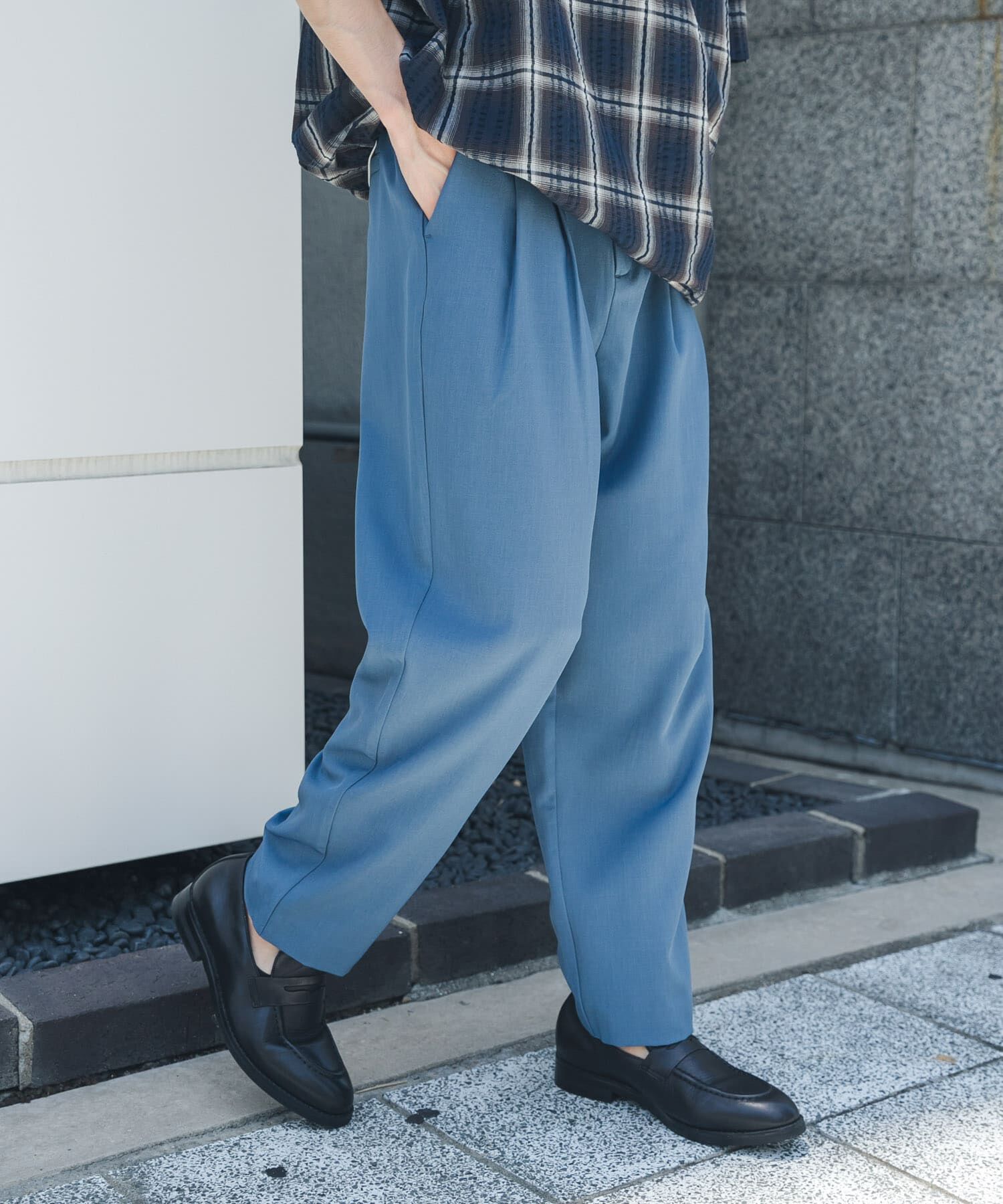 SENSE OF PLACE by URBAN RESEARCH「『速乾』ドライタッチ2タックテーパードパンツ」|その他|