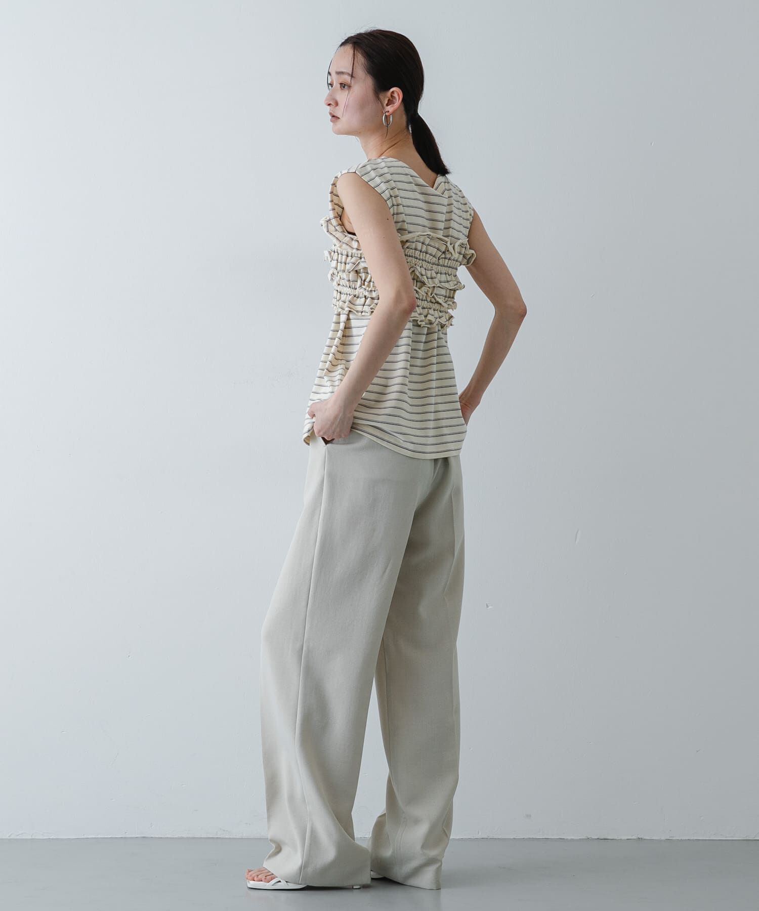 SENSE OF PLACE by URBAN RESEARCH「ボーダーカットビスチェセット」|Tシャツ・カットソー|