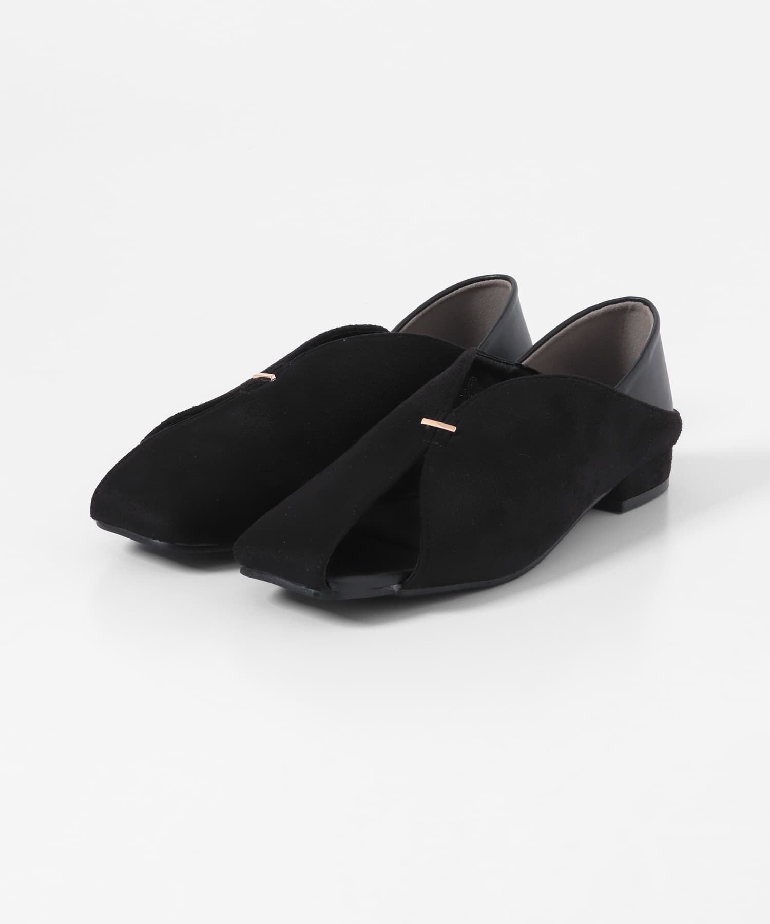 SENSE OF PLACE by URBAN RESEARCH「Vカットアシンメトリーパンプス」|パンプス|