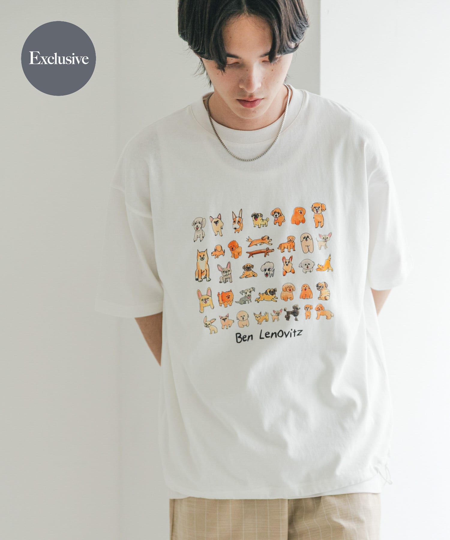 SENSE OF PLACE by URBAN RESEARCH「『別注』Ben Lenovitz&times;SENSE OF PLACE　SHORT-SLEEVE T-SHIRTS」|Tシャツ・カットソー|その他1